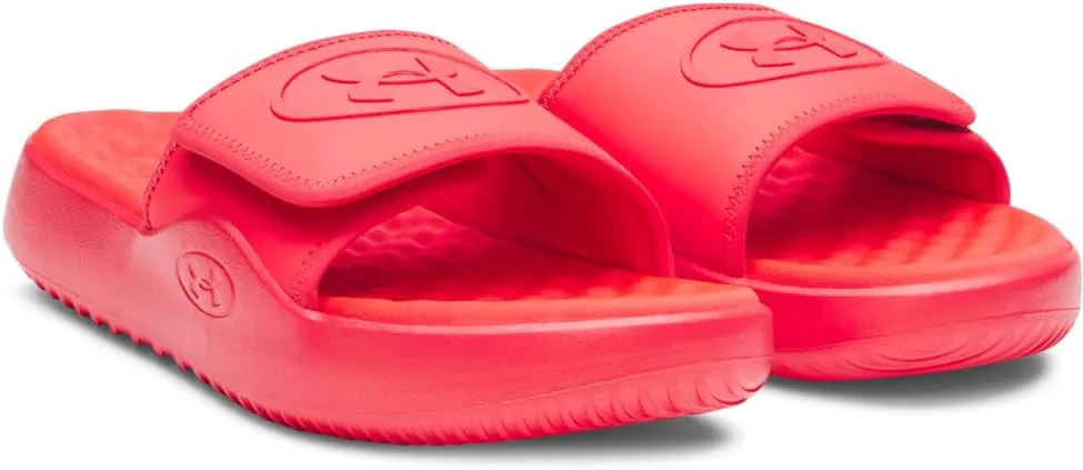 Мужские сандалии Under Armour Ignite Pro 8 Slide, красный/розовый — фото 2