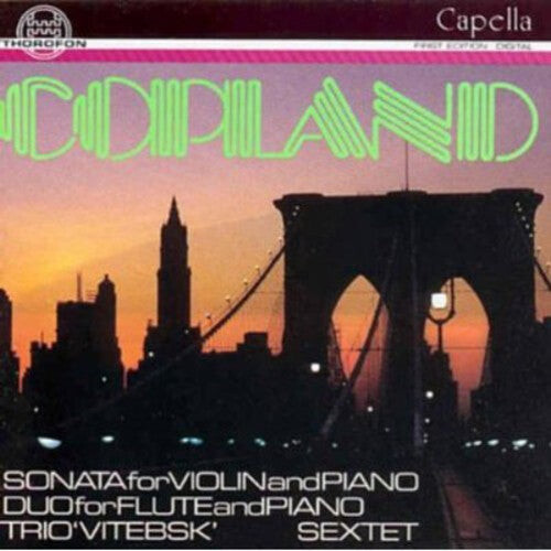 

CD диск Copland: Vitebsk Trio for Piano Violin & Cello