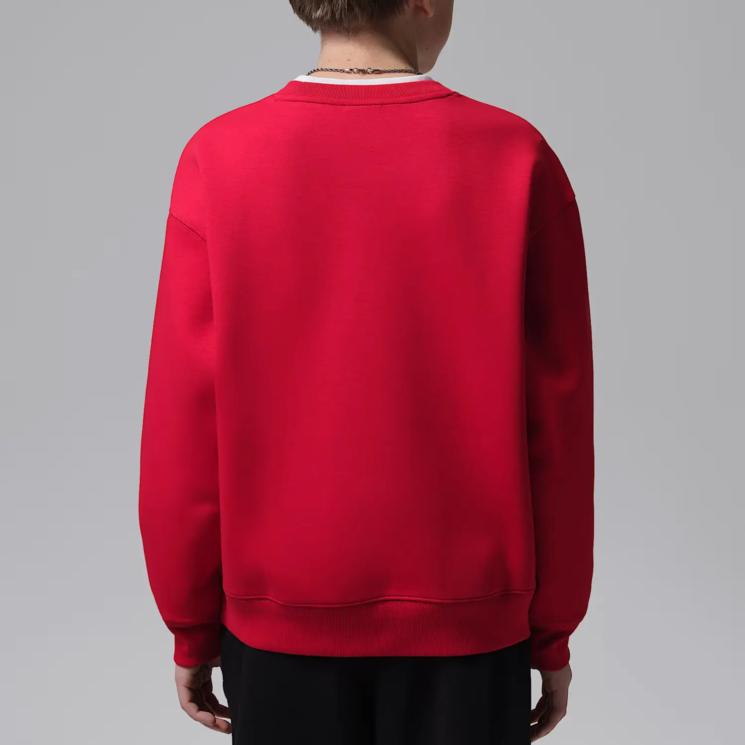 Свитшот FW25 Dynasty Interlock Flight Kids' Jordan, gym красный — фото 4