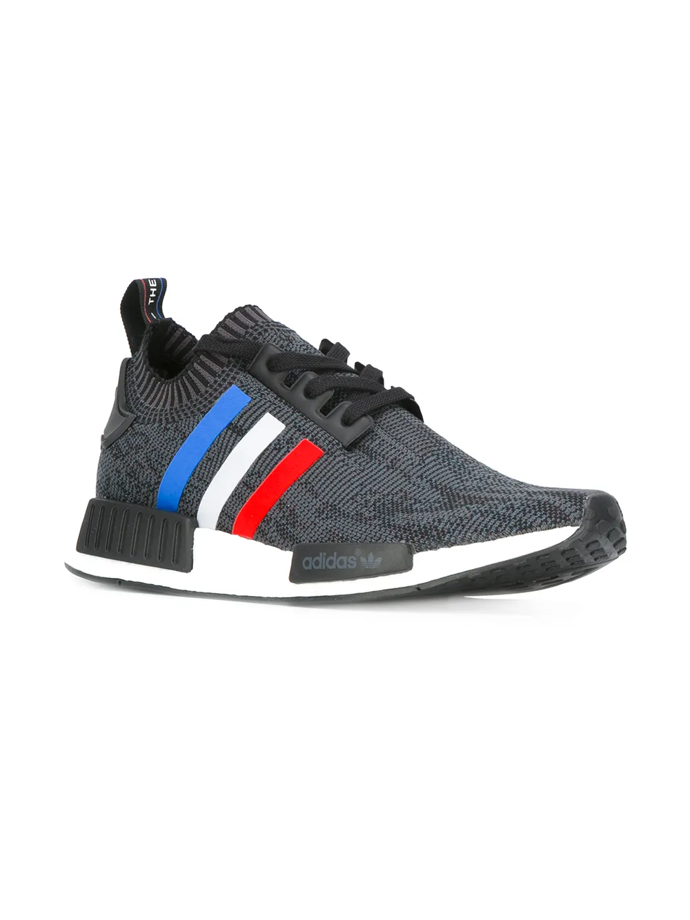 Кроссовки NMD_R1 Primeknit Adidas, серый — фото 2