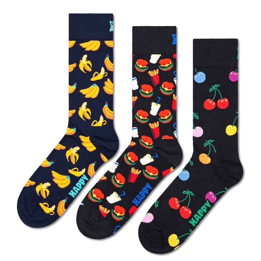 

Носки Happy Socks Socks Classic Banana, темно-синий