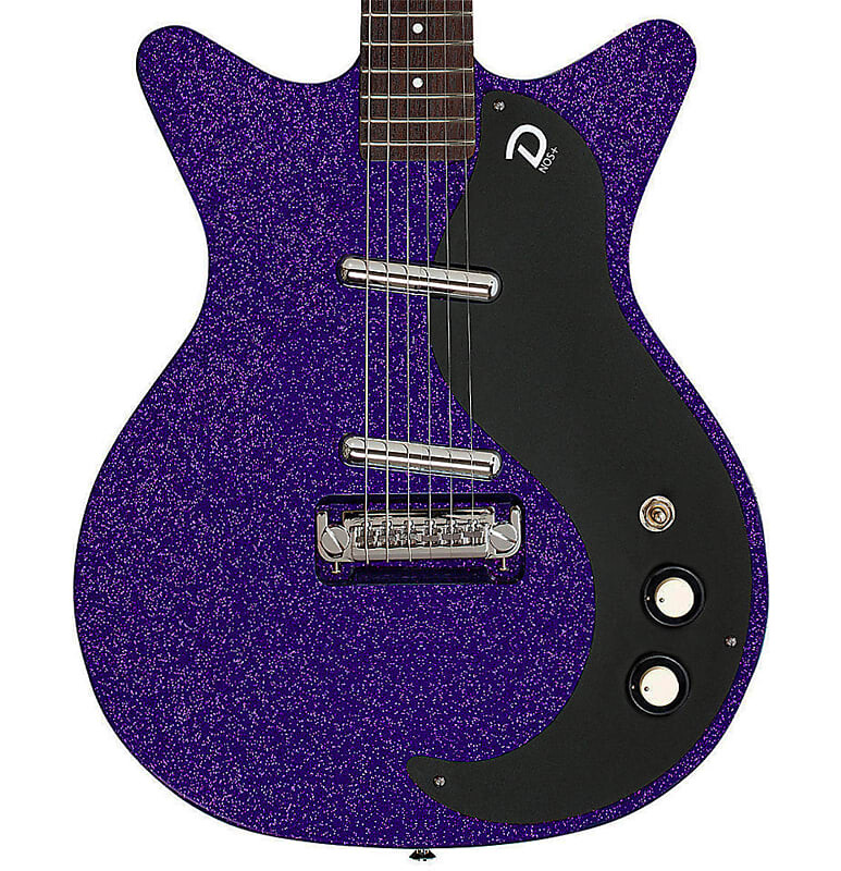 

Электрогитара Danelectro Blackout '59M NOS+ in Purple Metalflake, and Free Shipping!