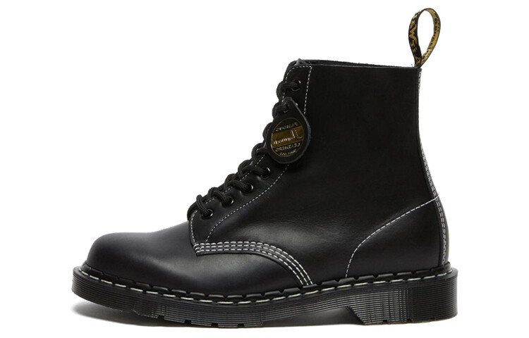 

Ботинки Dr.Martens Dr.Martens 1460 Pascal Made In England Cavalier Leather Lace Up Boots 'Black Cavalier'