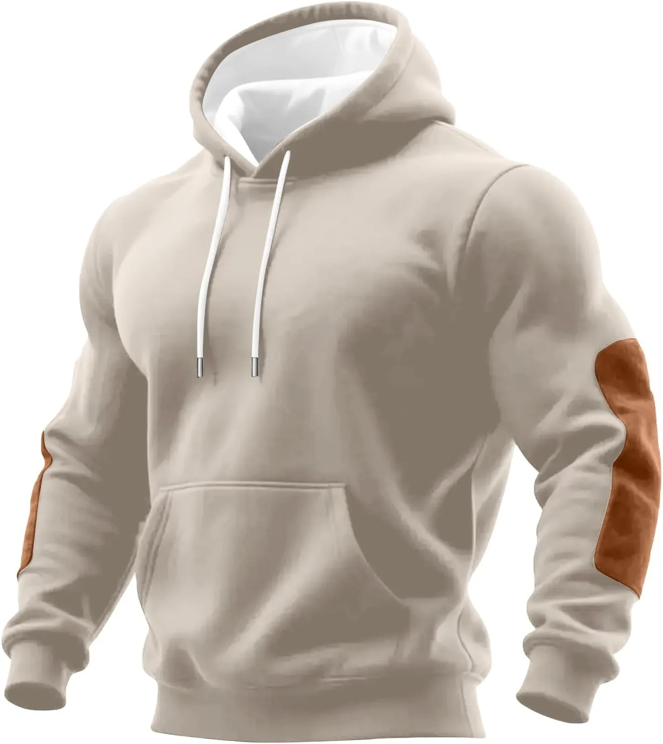 Толстовка с капюшоном Fleece для мужчин, с карманами — фото 2
