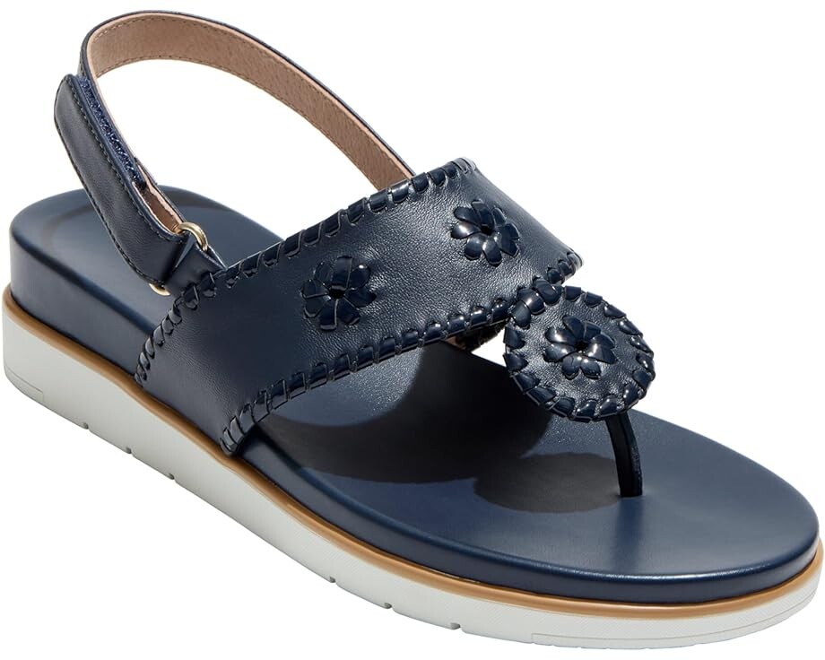 

Сандалии Jack Rogers Jacks Weekend Sandals - Leather, цвет Midnight