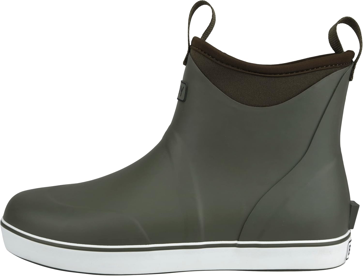 Сапоги Buoy для мужчин - короткие дождевые сапоги для мужчин Buoy Boots, Olive — фото 3