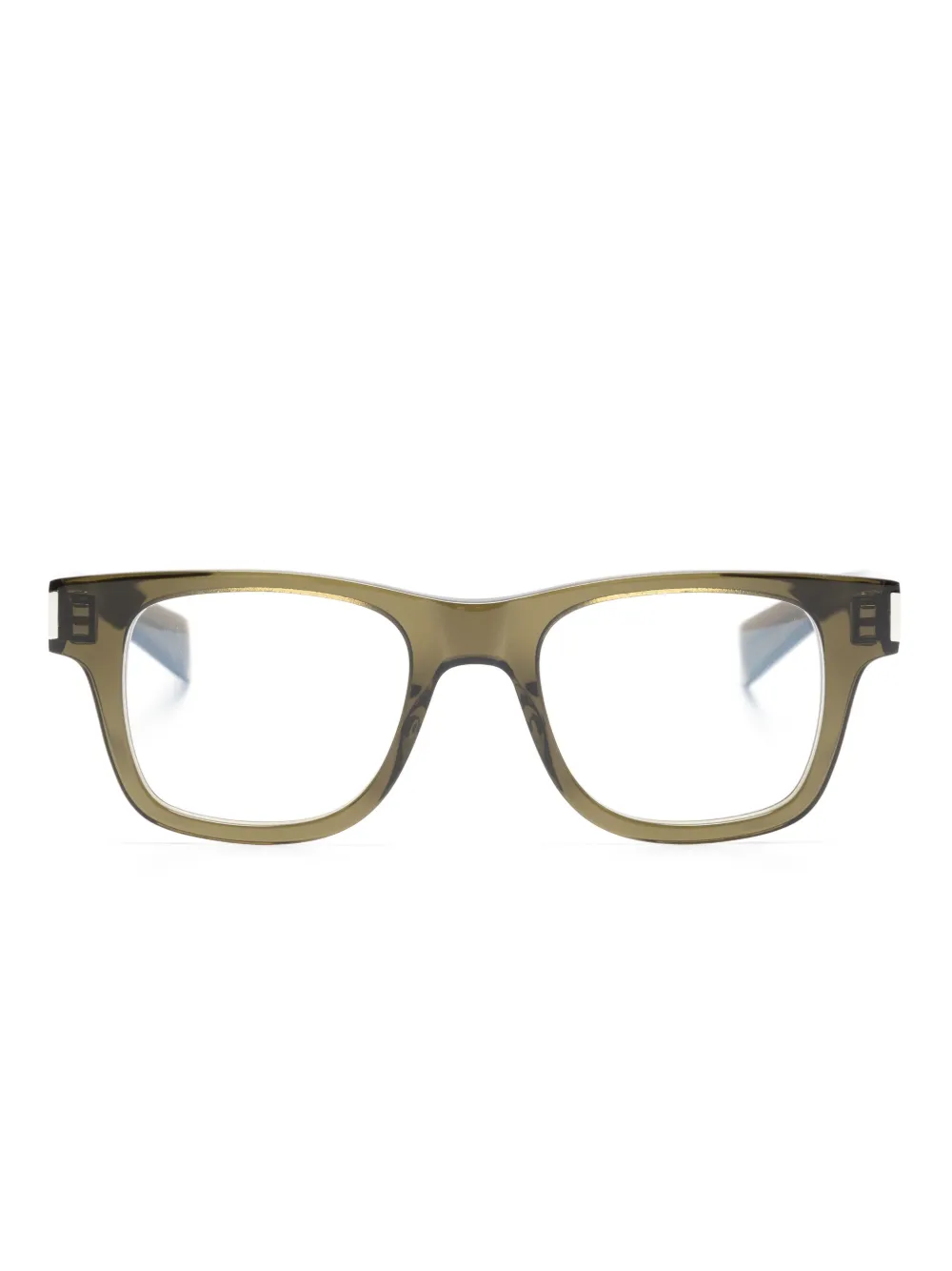 

Очки SL5640PT в квадратной оправе Saint Laurent Eyewear, зеленый