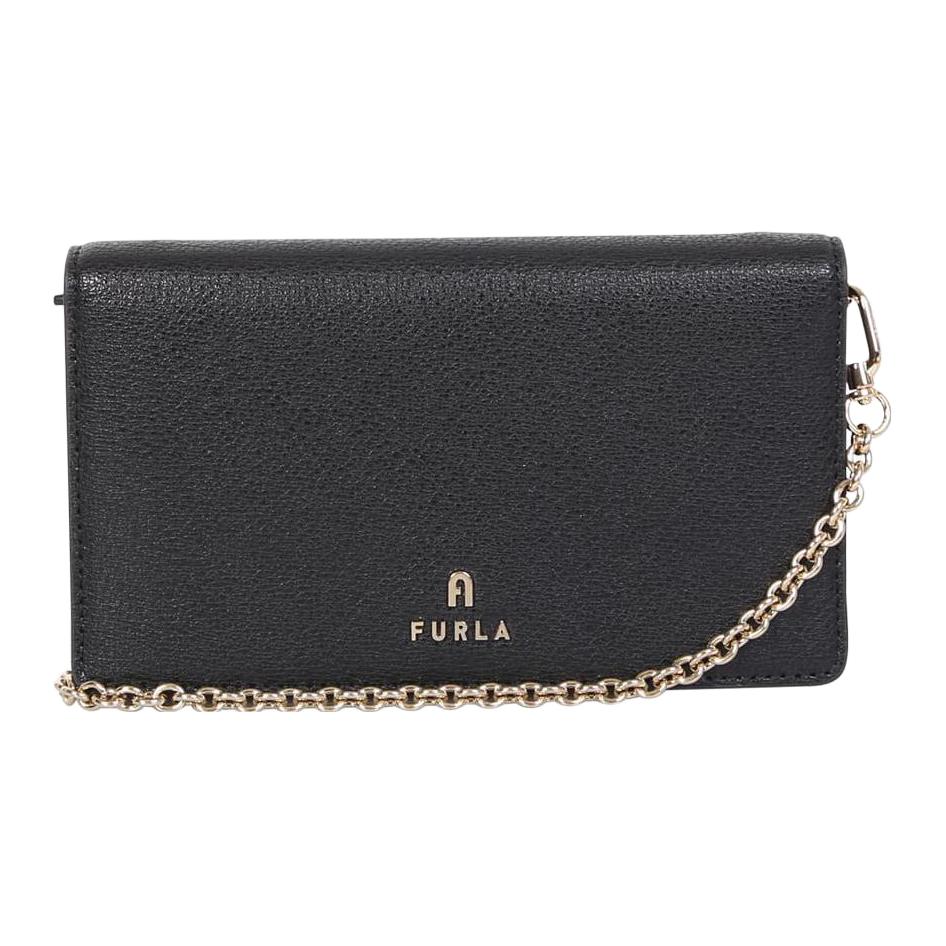 

Furla Текстурированный кожаный кошелек на цепочке