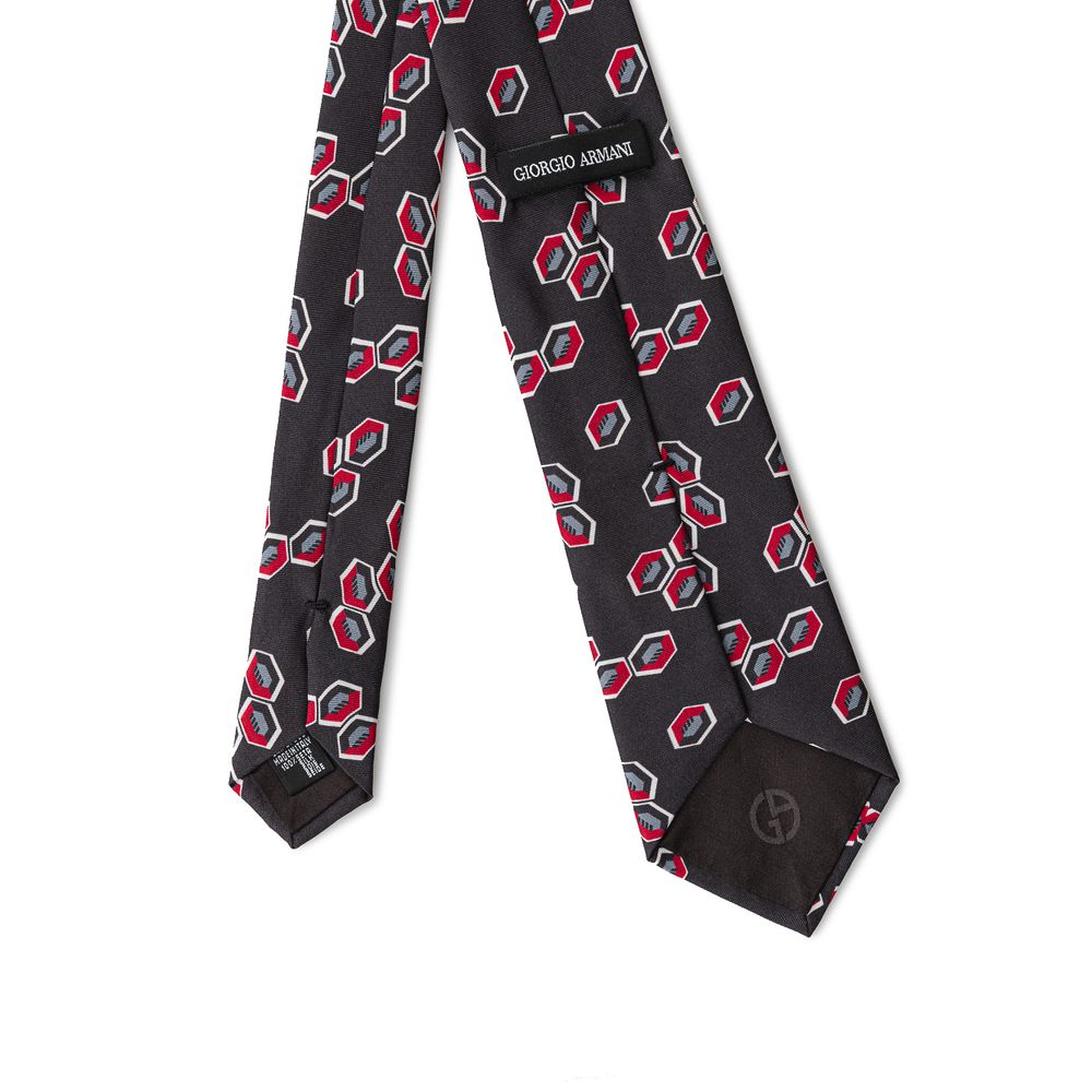 

Серые шелковые галстуки и бабочки Giorgio Armani