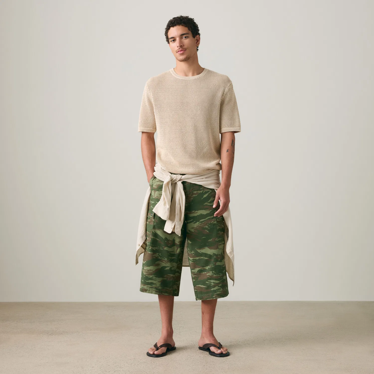 Мужские шорты-капри 478 Baggy Utility 18 дюймов Levi's, Green