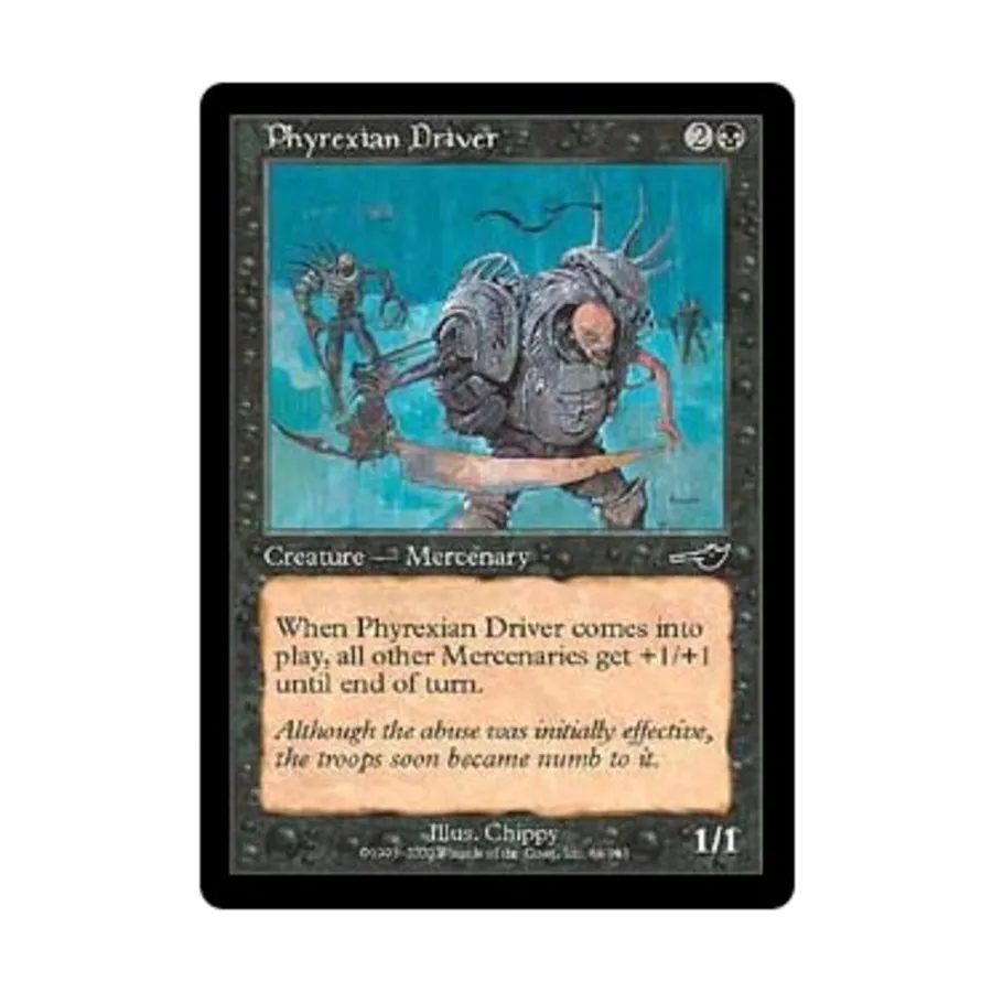 

CCG Фирексийский водитель (С) (Рольга), MTG - Nemesis