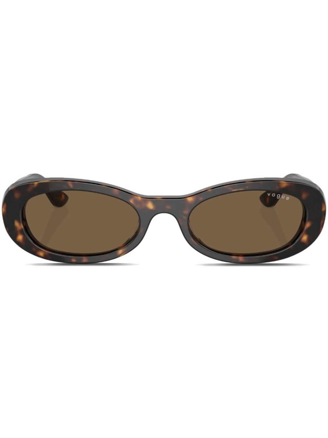 

Солнцезащитные очки черепаховой расцветки Vogue Eyewear, коричневый