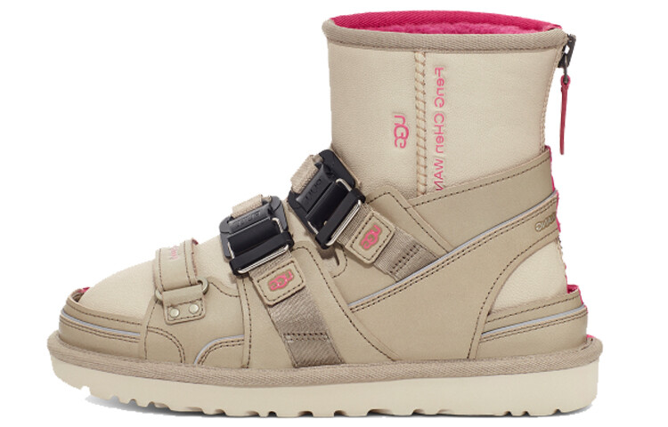 Угги женские UGG Feng Chen Wang x UGG, розовый / бежевый
