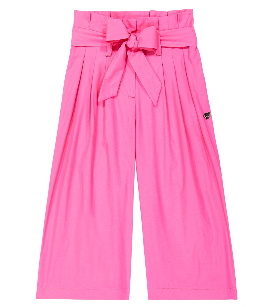 

Укороченные брюки из хлопкового поплина Monnalisa, Fucsia