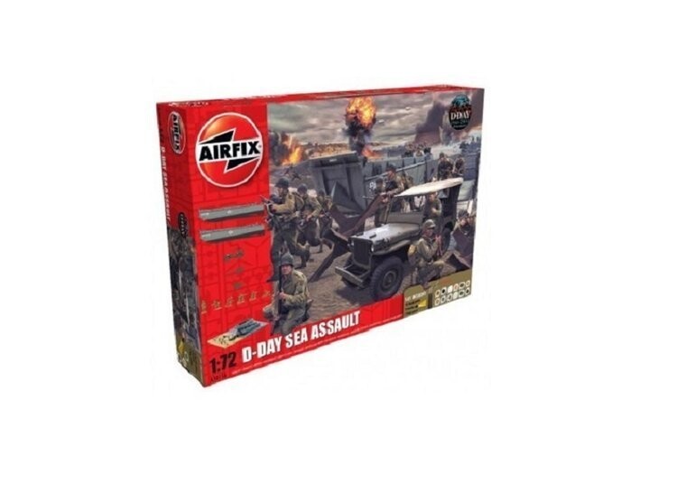 

Диорама Sea Assault, посвященная 75-летию Дня Д, с красками Airfix