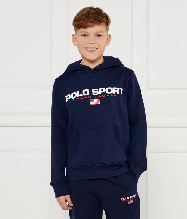 

Толстовка детская Polo Ralph Lauren с логотипом, синий
