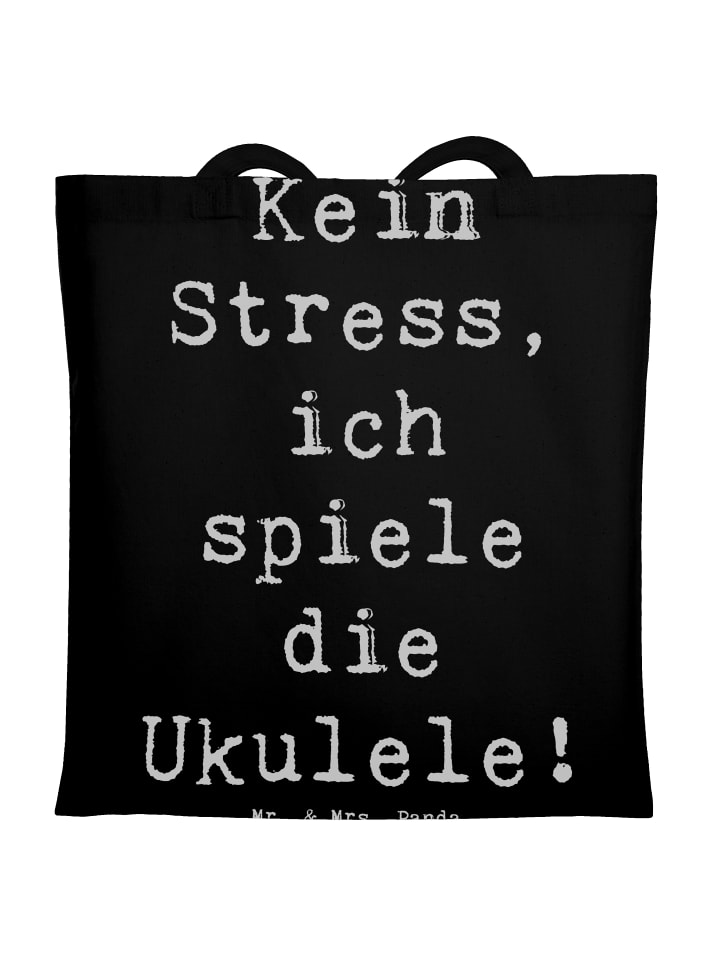 

Сумка Mr. & Mrs. Panda Tragetasche Ukulele Entspannung mit Spruch, черный