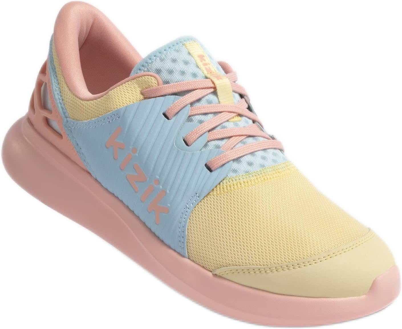 

Детские кроссовки Kizik с удобной дышащей вязаной верхней частью, без застежек, Ходовые кроссовки, стильные, ортопедические для спортивного стиля, Birthday Cake