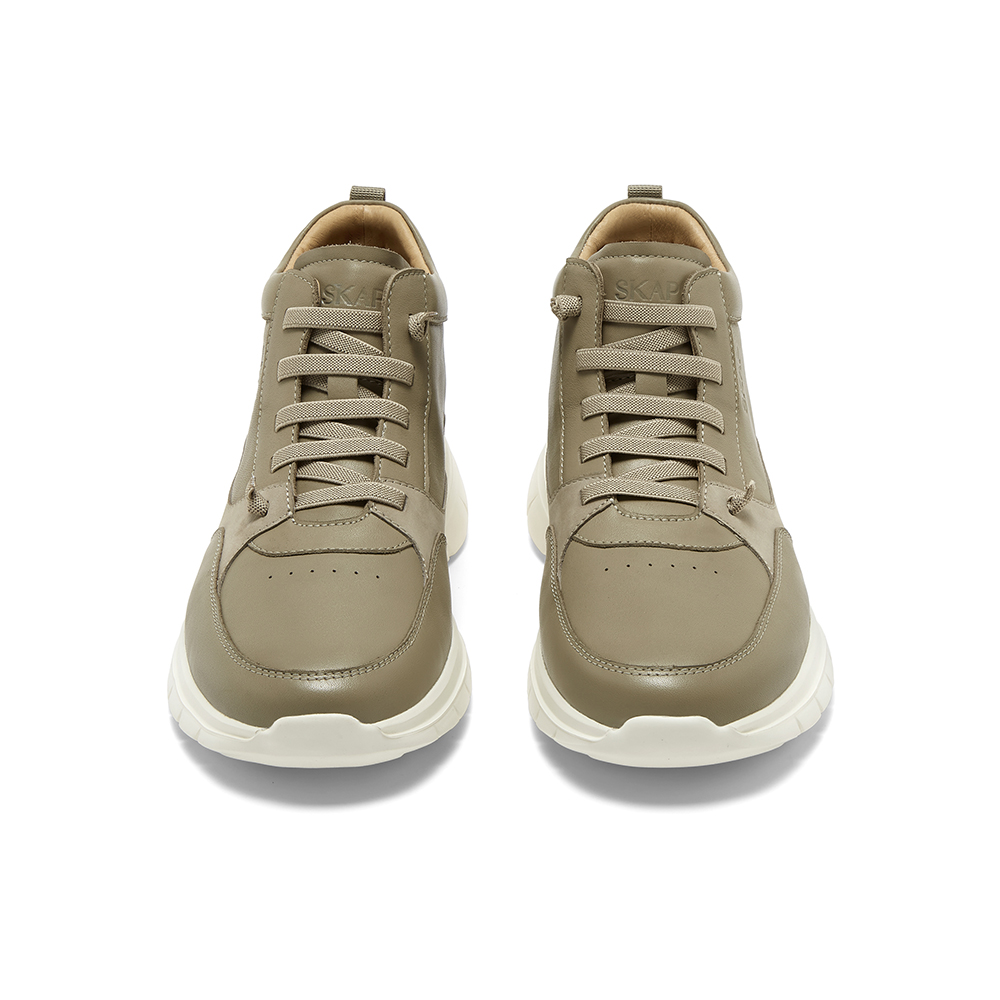SKAP Мужские повседневные кроссовки Mid Top светло-хаки, цвет Light Khaki — фото 4