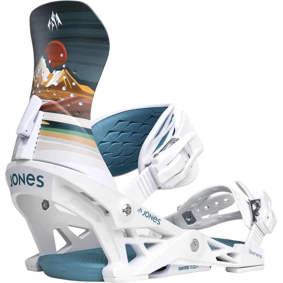 

Крепления для сноуборда Jones Snowboards Aurora Jones Snowboards, Annie Brace White