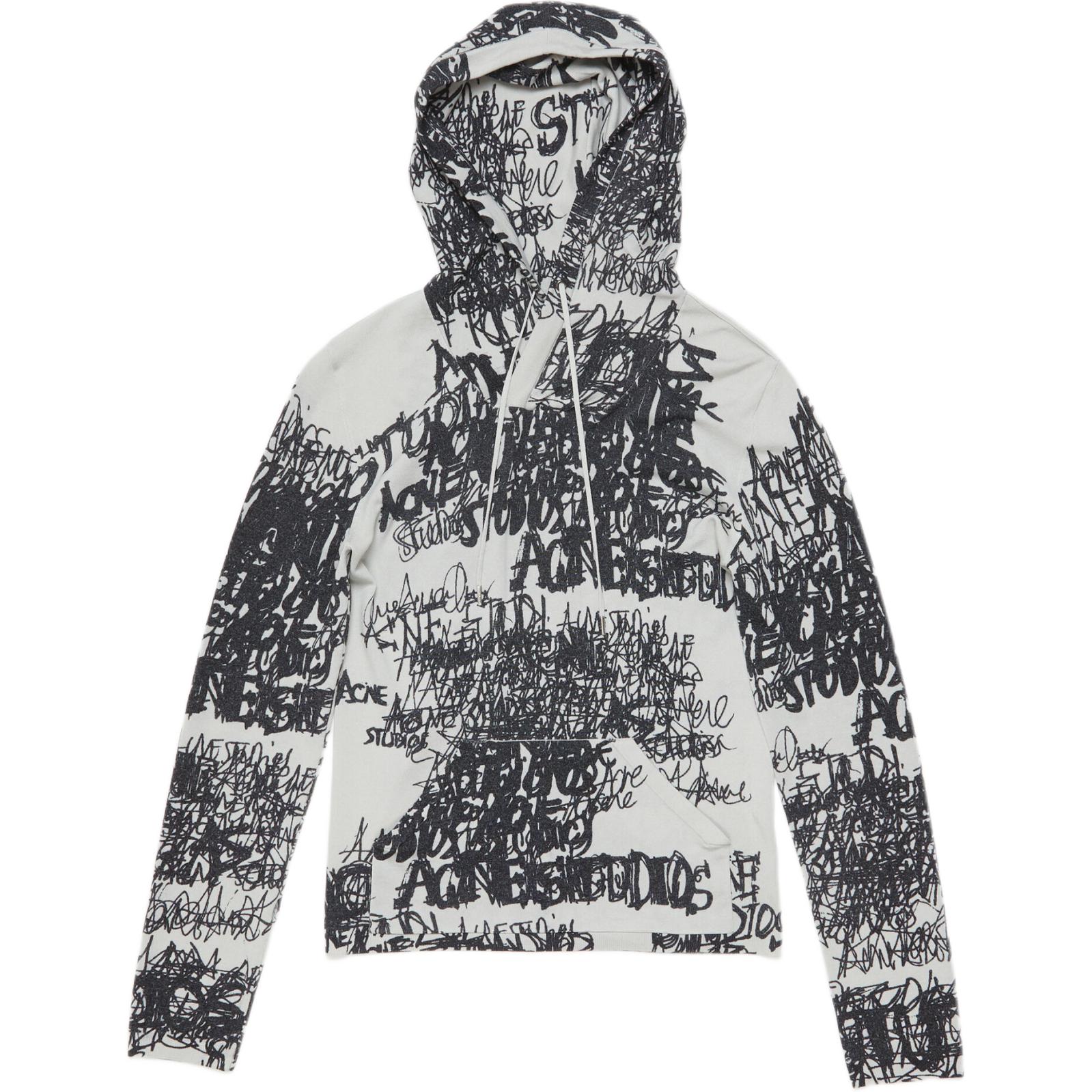 

Толстовка с логотипом Acne Studios, черный