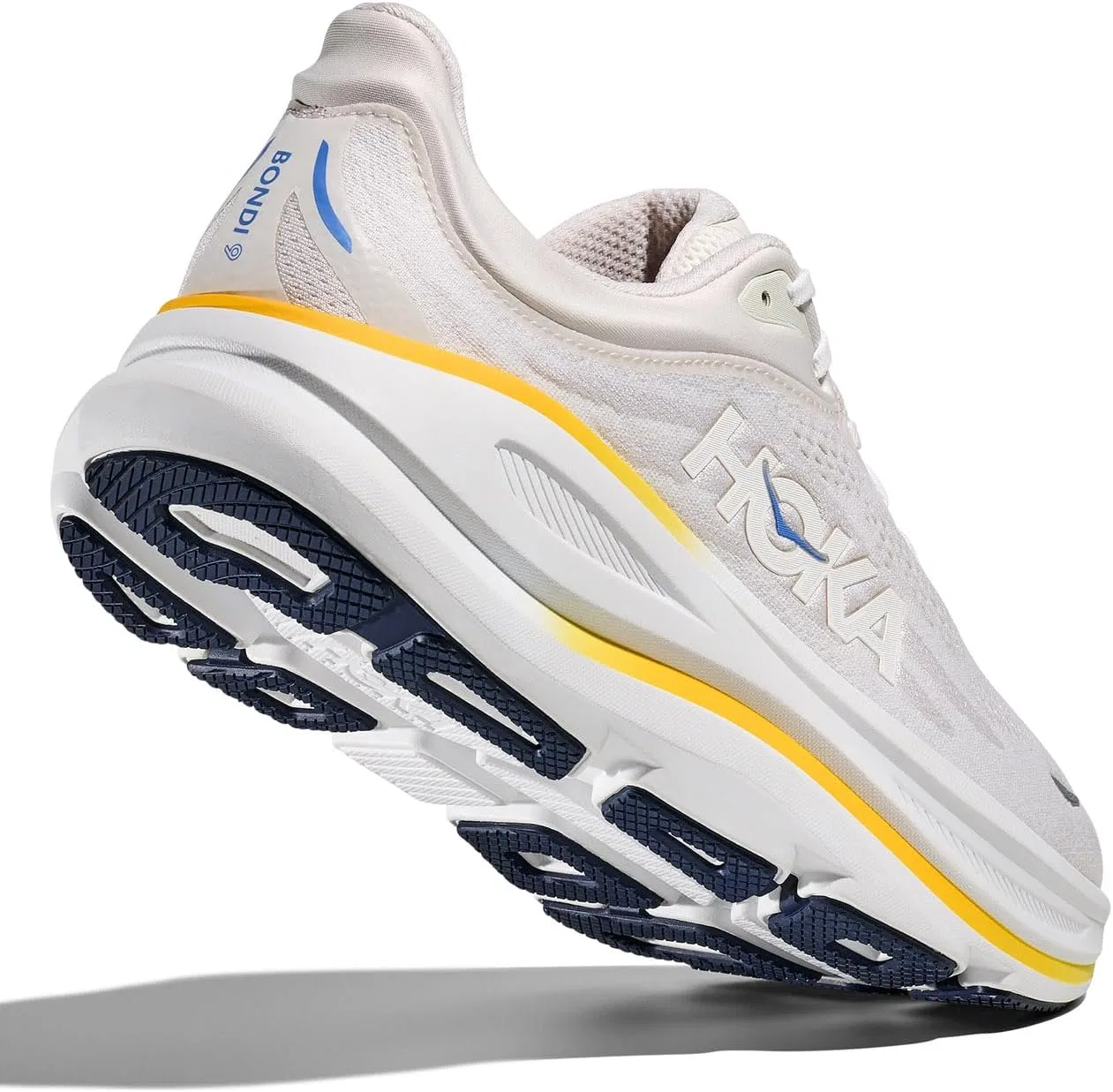 Мужские кроссовки HOKA Bondi 9, White — фото 3