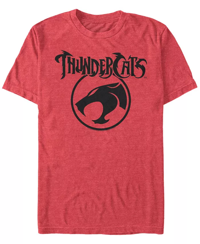 

Мужская футболка с коротким рукавом Thundercats Cat Icon Fifth Sun, красный
