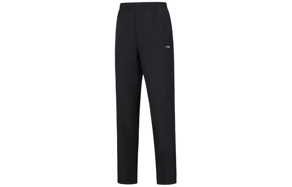 

Li Ning ПОДКЛАДКА Женские трикотажные спортивные штаны, Черный