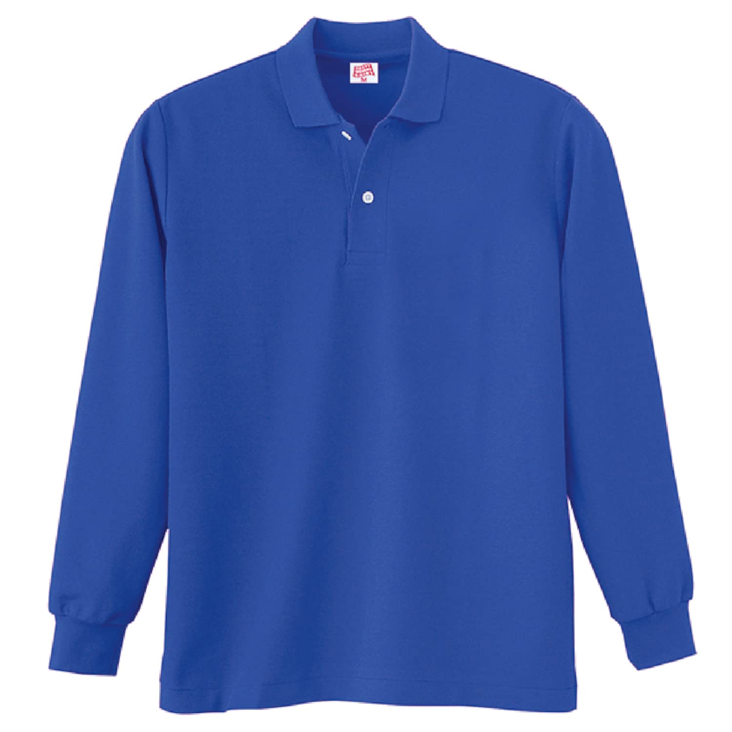 

Поло Oguraya POLOIZM 210 из плотной ткани с длинным рукавом, синий Kokuraya