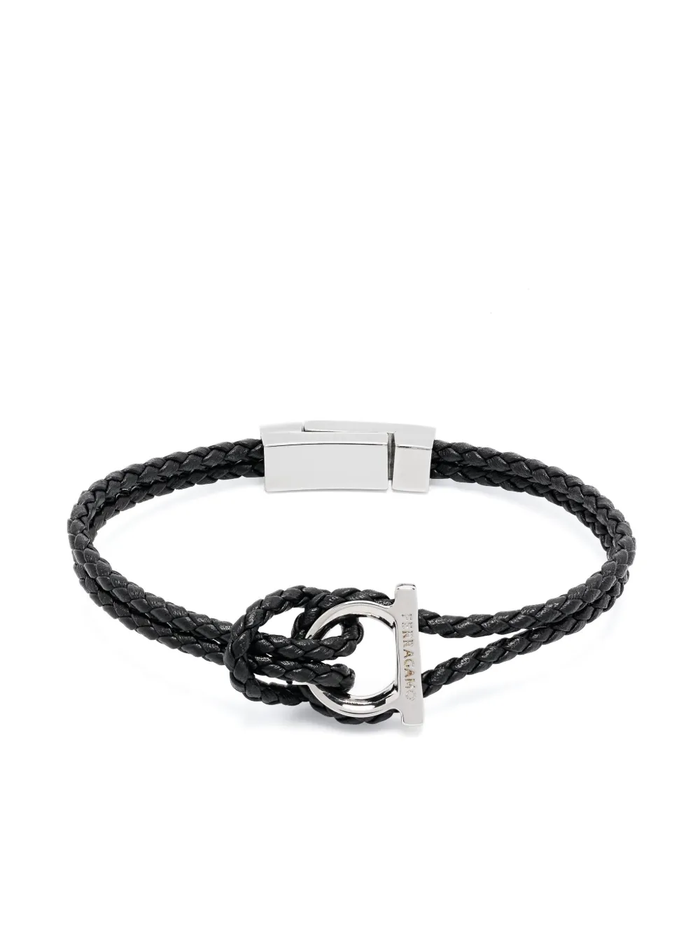 

Браслет Gancini Ferragamo, черный