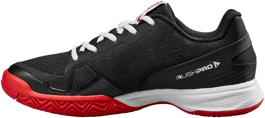 Детские теннисные кроссовки Rush ProTennis унисекс Wilson, белый — фото 4