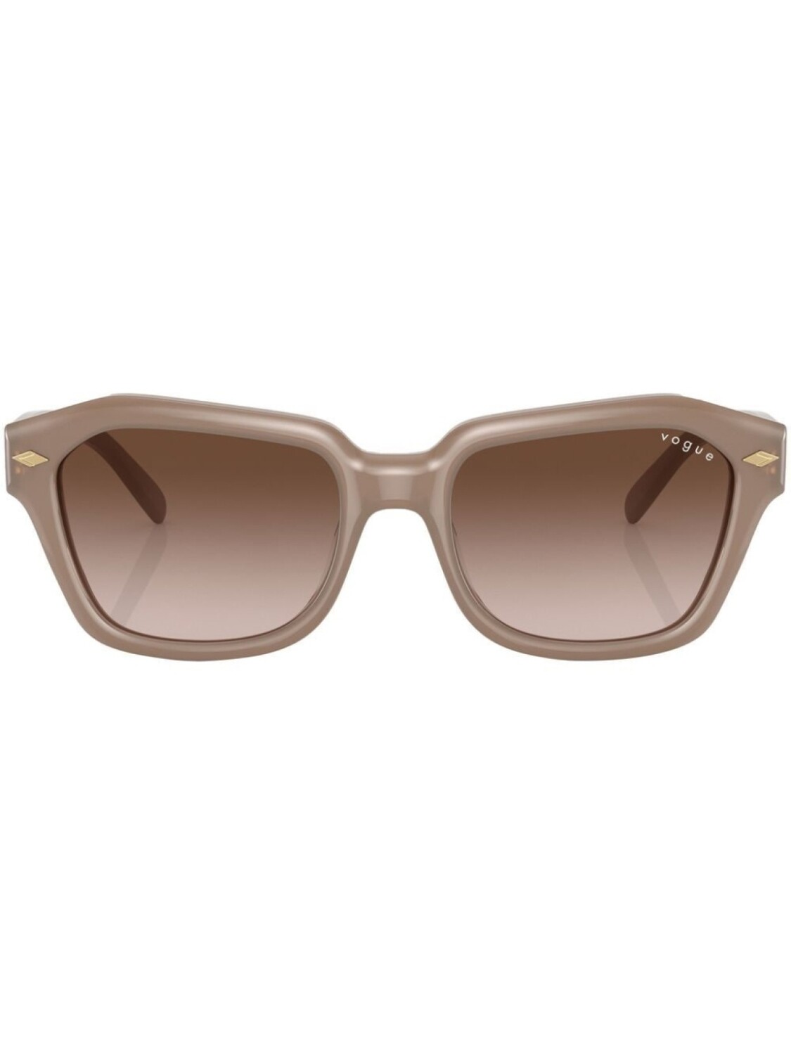 

Солнцезащитные очки с логотипом Vogue Eyewear, коричневый