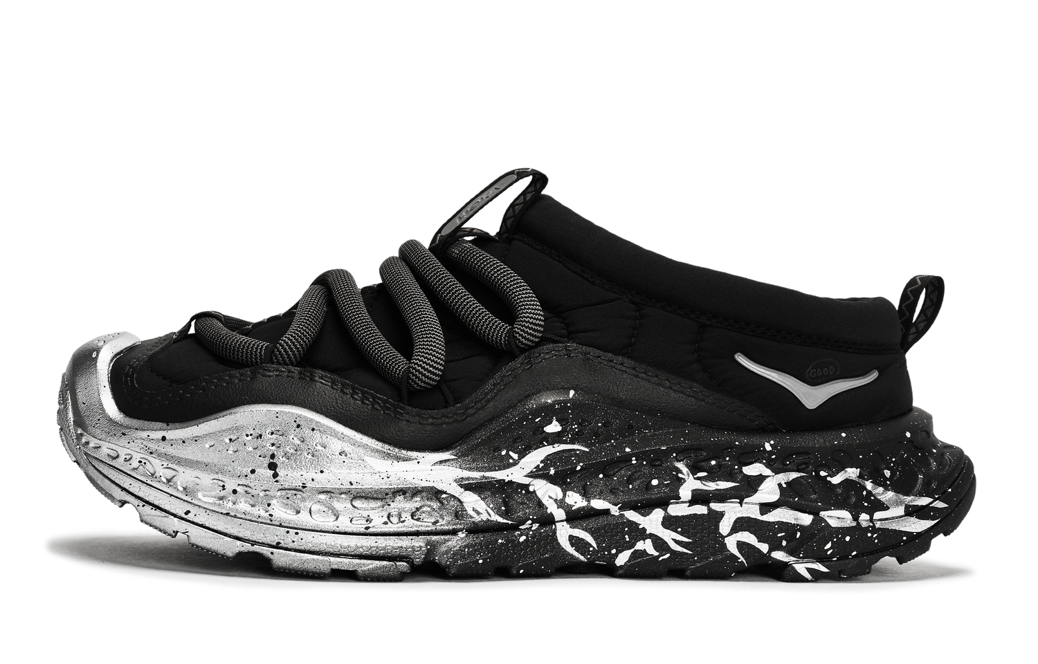 HOKA ONE ONE Кроссовки Ora Primo Casual мужские низкие Black/Silver — фото 3