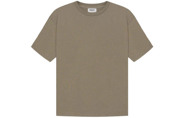 Футболка Fear of God Essentials SS21 Short Sleeve, коричневый — фото 2