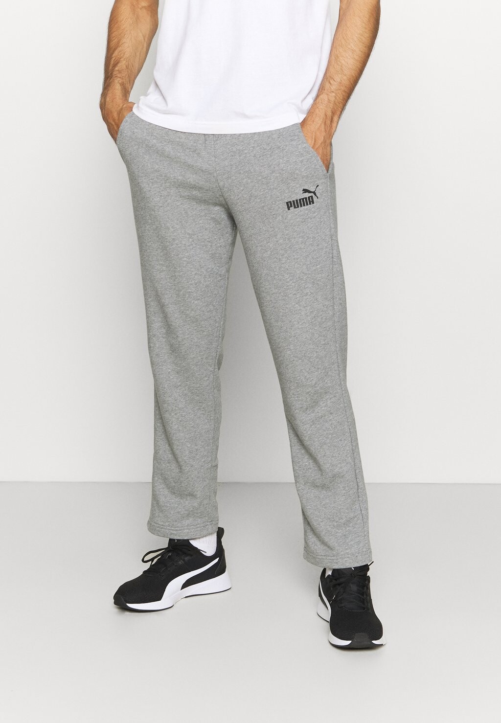 

Спортивные брюки Puma LOGO PANTS, цвет Medium Gray Heather