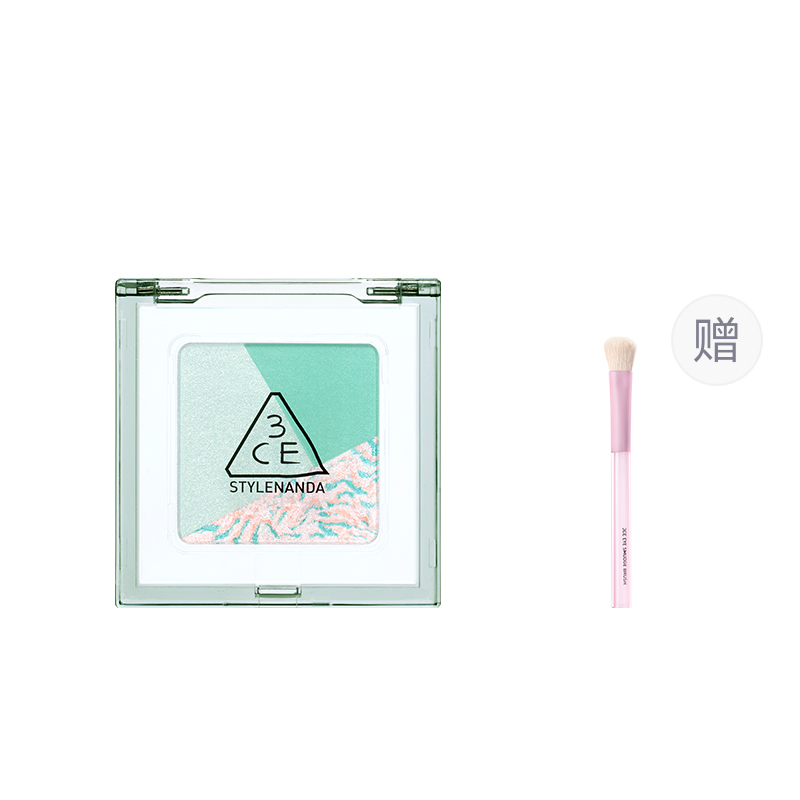 

Трехцветные тени для век Square Everyday Natural легко растушевываются, матовые с перламутром, подчеркивающие глаза 3CE