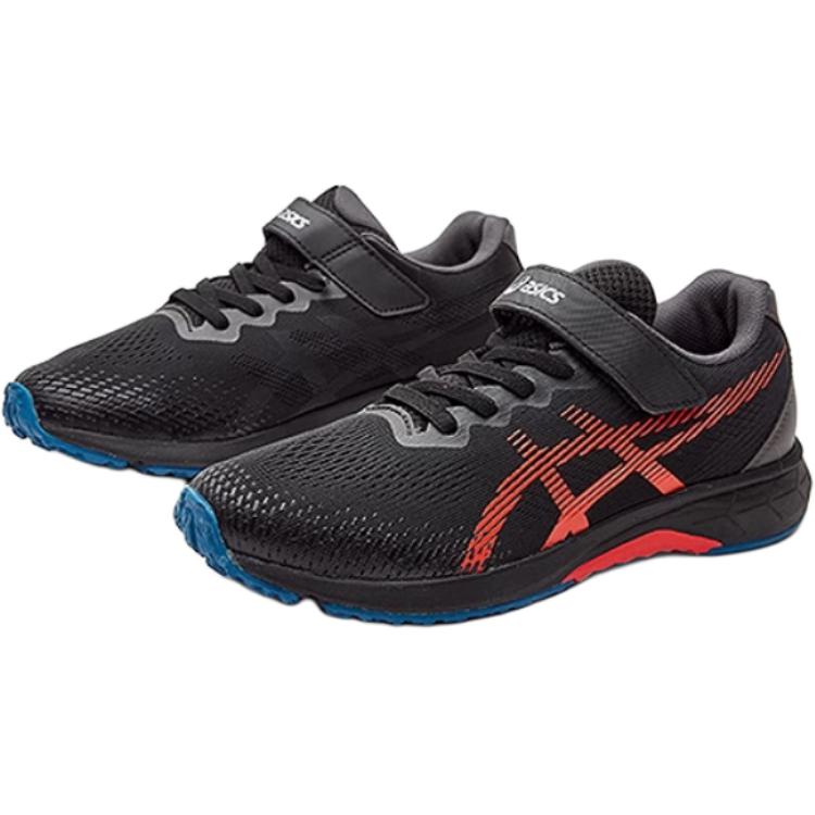 Дышащие поддерживающие низкие повседневные кроссовки для детей Kids' ASICS, черный — фото 2
