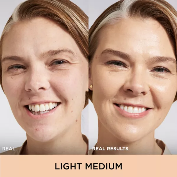Cc+ nude glow легкая тональная основа + сыворотка для сияния с spf 40 и ниацинамидом It Cosmetics, цвет light medium — фото 2