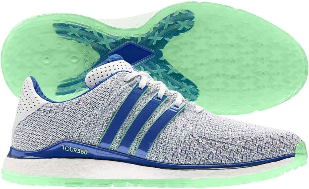 Мужские кроссовки Adidas Golf Tour360 XT-SL, белый/синий/мятный — фото 2