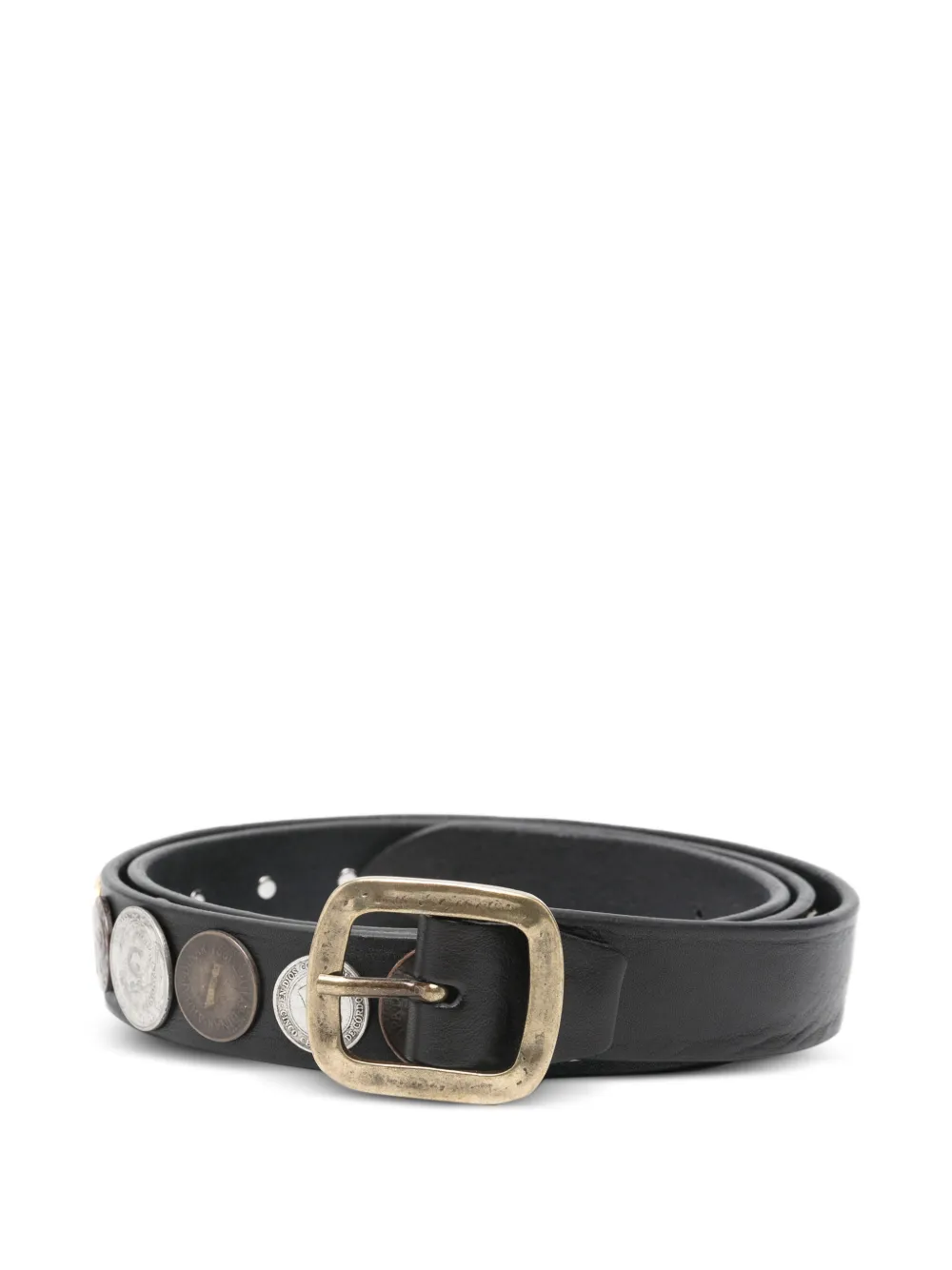 

Ремень с пряжкой, украшенной монетами Eraldo, коричневый