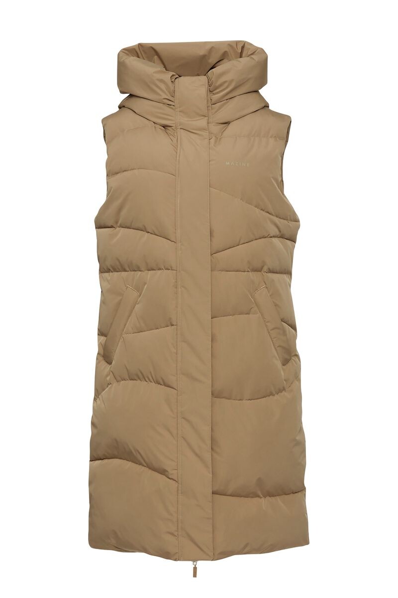 

Утепленный жилет MAZINE Wanda, цвет clay