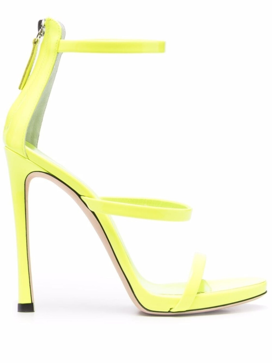 

Giuseppe Zanotti босоножки с открытым носком, желтый