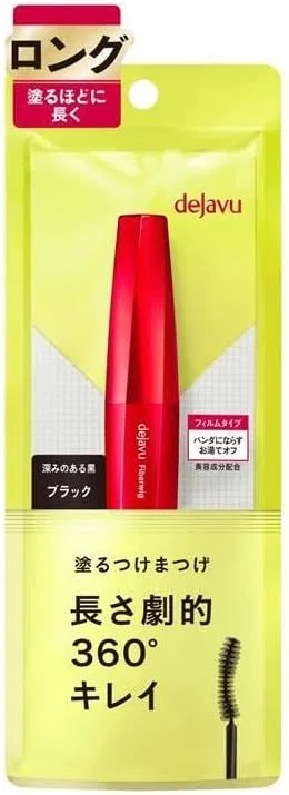 Тушь для ресниц Deja Vu Paint False Eyelashes Fiber Wig Ultra Long, черная, 1 шт