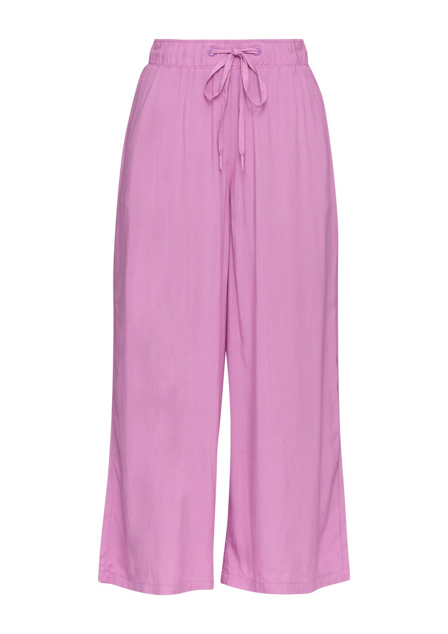 

Брюки-кюлоты QS Wide leg Pants, фиолетовый