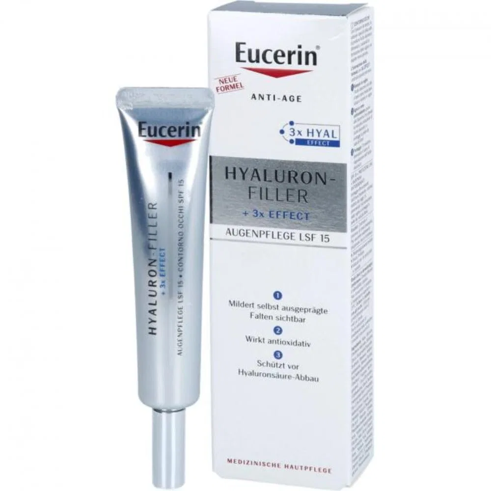 Крем для глаз «Hyaluronic Filler Eye» от Eucerin Anti-Ageing Eucerin — фото 2