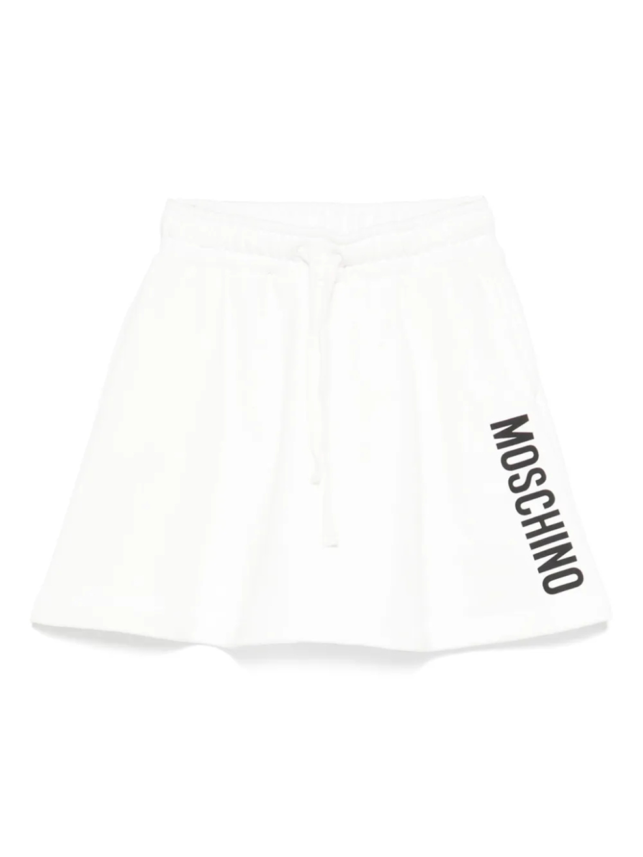 

Moschino Kids юбка с логотипом, белый