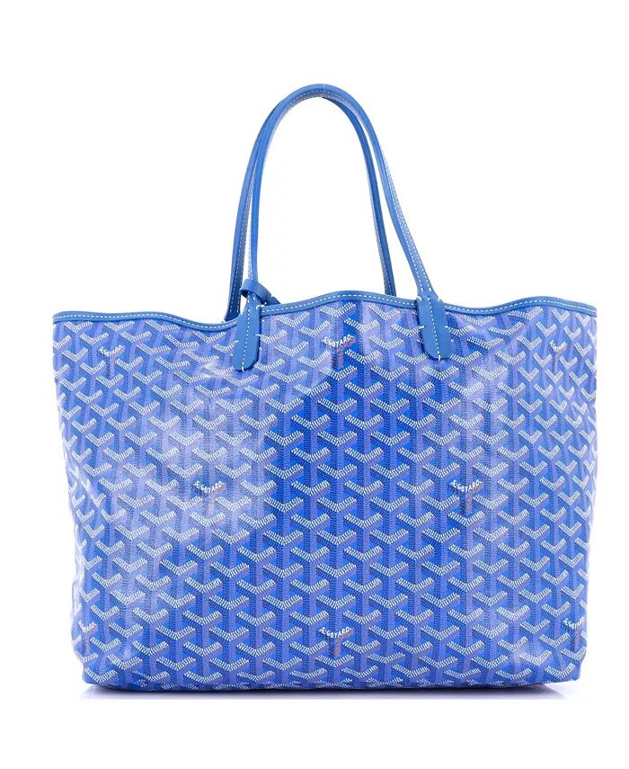 

Сумка-тоут PM Saint Louis из покрытого холста Pre-Owned Goyard, синий