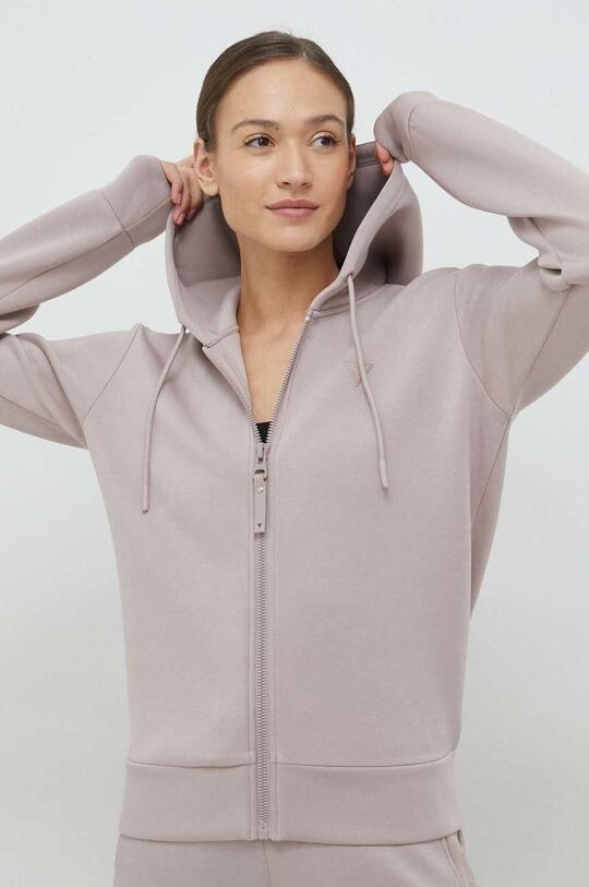 

Угадайте, толстовка Guess, фиолетовый
