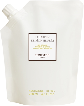 

Гель для душа для тела и волос HERMÈS Le Bain Le Jardin de Monsieur Li, unisex 200 ml