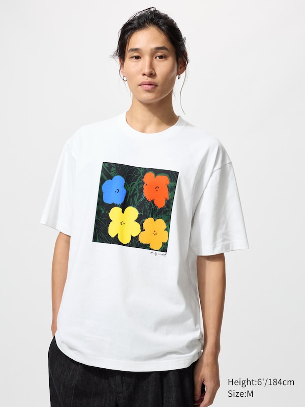 Футболка UT NY Pop Art (Andy Warhol) Uniqlo, 00 white — фото 3